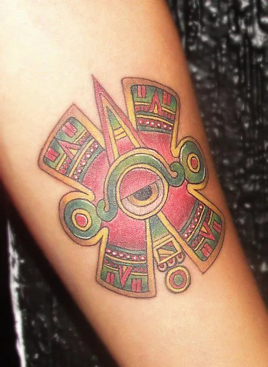 tattoos x viktor: tatuaje prehispanico