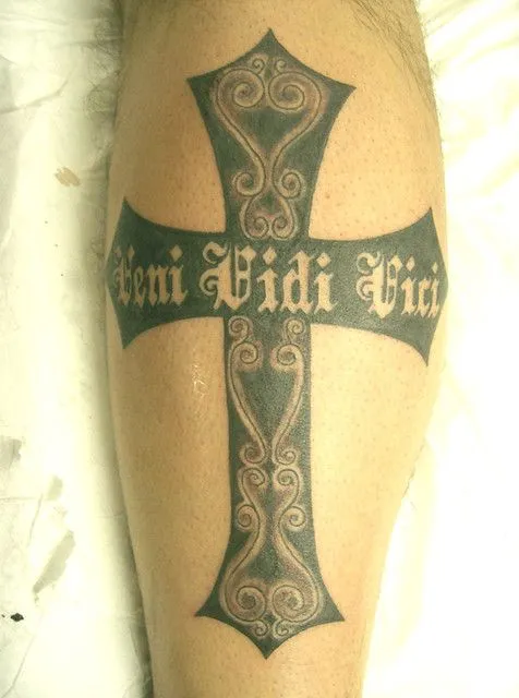 Tatuagem Cruz old school tattoo | Flickr - Photo Sharing!