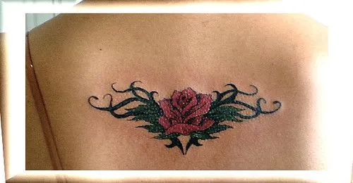 tatuagem flor tribal nas costas 2 - a photo on Flickriver