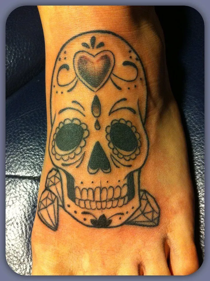 Tatuaje Calavera Mexicana