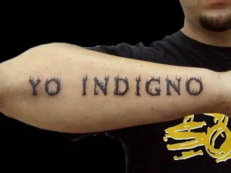 TATUAJE DE UNA FRASE EN EL ANTEBRAZO