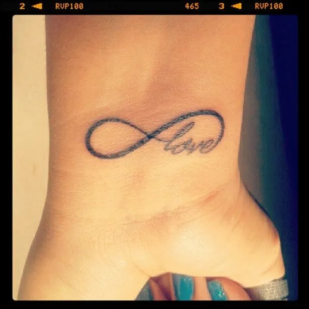 Tatuaje infinito amor, infinite love tattoo, infinity. Mi ... | Tatto…