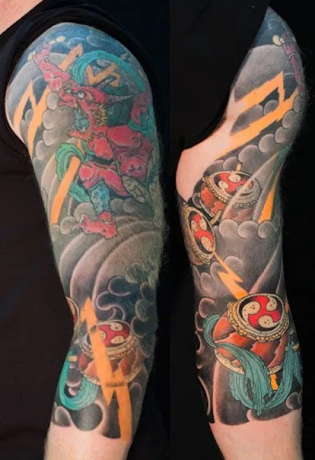 TATUAJE DE OGROS JAPONESES