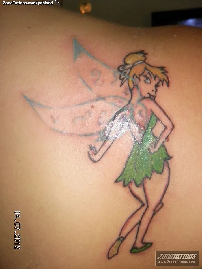 Tatuaje de Pablodd - Disney Campanilla Hadas