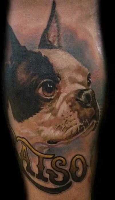 TATUAJE DE UN PERRO