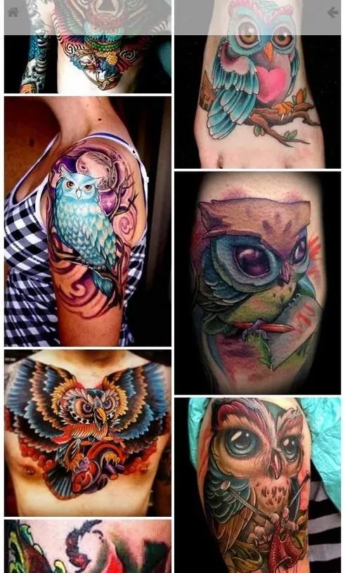 Tatuajes búho - Aplicaciones de Android en Google Play