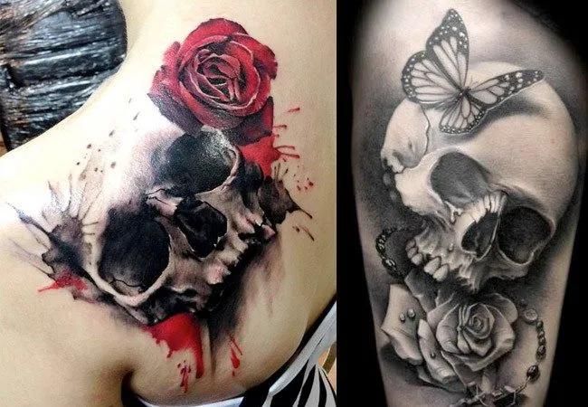 Tatuajes de calaveras y craneos, diseños y significados