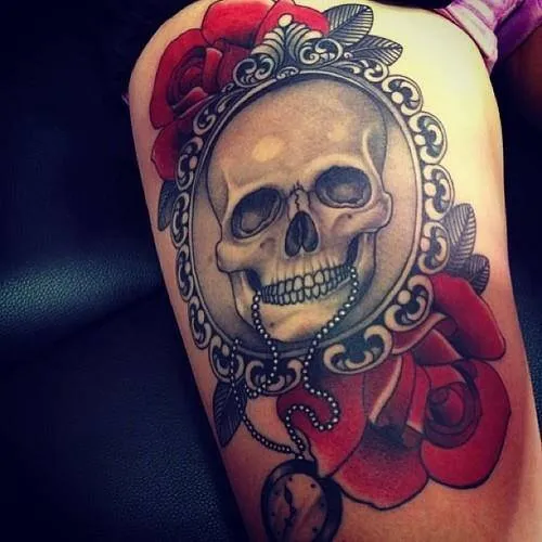 Tatuajes de calaveras para mujeres - Imagui