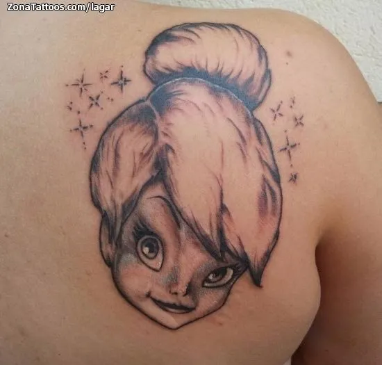 Tatuajes campanilla Disney - Imagui