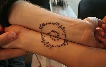 Tattoos de Amor.....compartidos en las redes sociales por el mundo ...