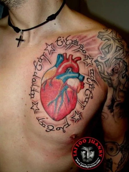 TATUAJES DE CORAZONES