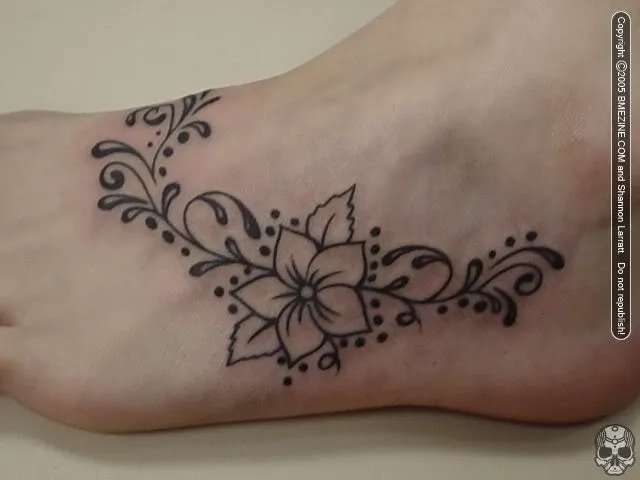 tatuajes: flores