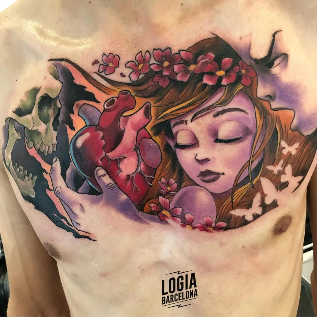 Tatuajes de hadas y ninfas | Logia Tattoo Barcelona