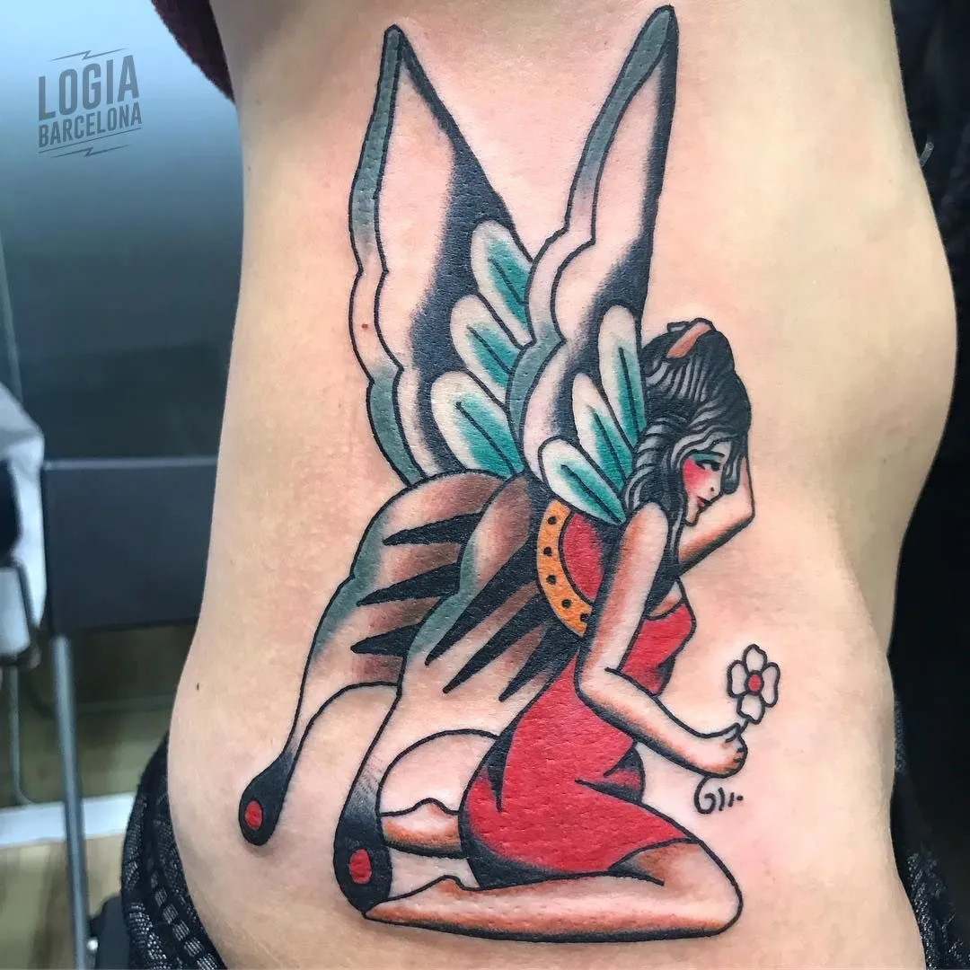 Tatuajes de hadas y ninfas | Logia Tattoo Barcelona