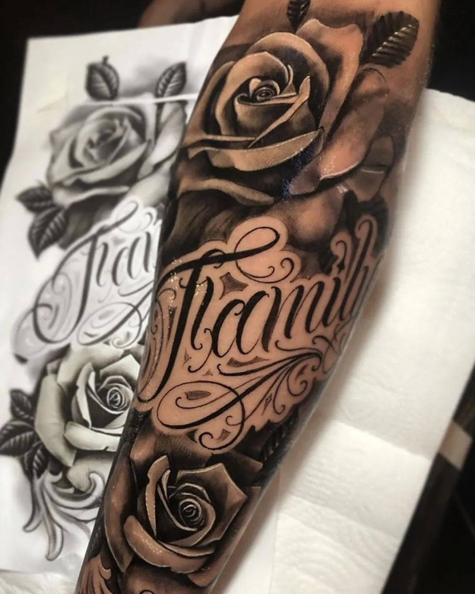 Tatuajes lettering | Logia Tattoo Barcelona