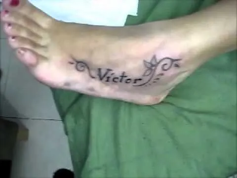 All comments on tatuaje nombre Víctor - YouTube