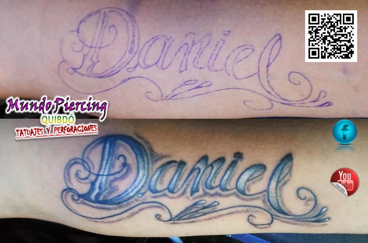 Tatuajes y Piercings Quibdo: Cover up & Nombre (