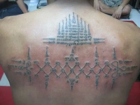 TATUAJES SAGRADO DE TAILANDIA, QUE OTORGAN BUENA SUERTE