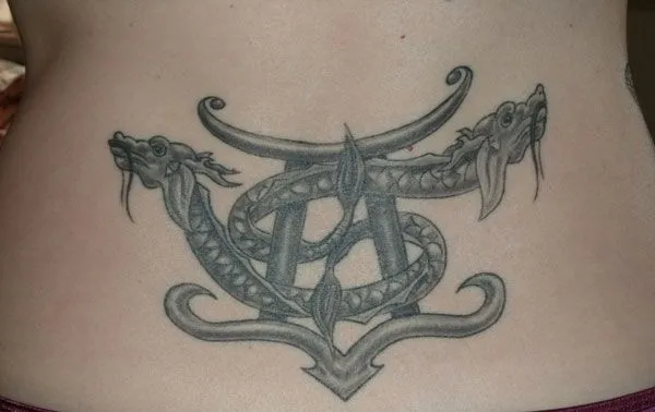 Tatuajes signo Géminis y Dragón | DISEÑOS DE TATUAJES