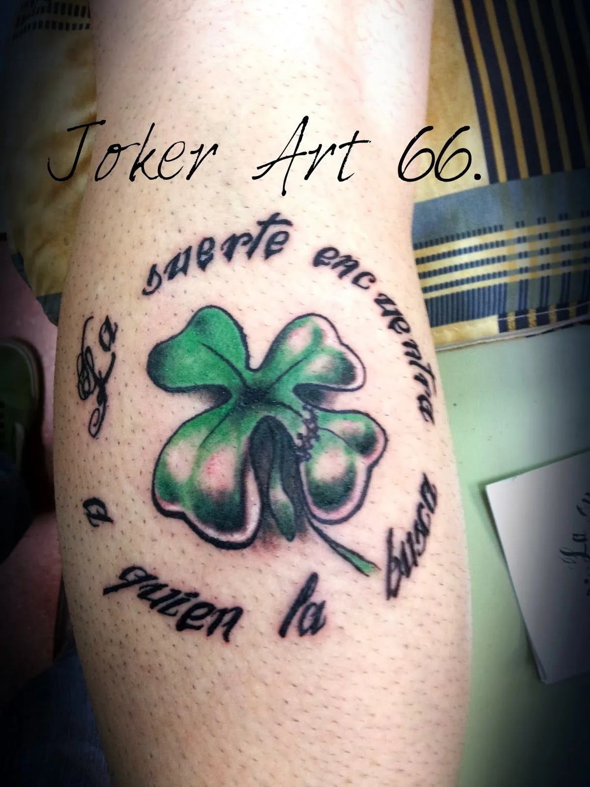 TATUAJES Y BOCETOS JOKERART66: Tatuaje de la Suerte