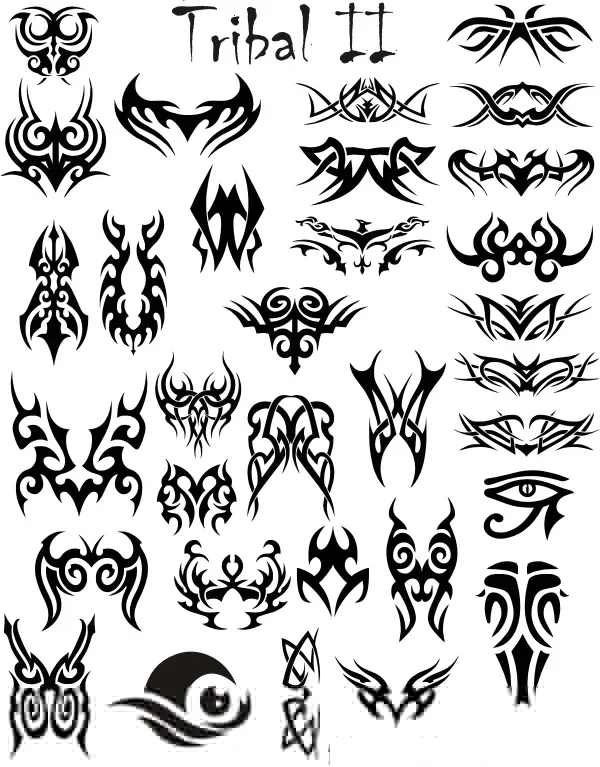 Tatuajes de tribales para hombres | letras para tatuajes