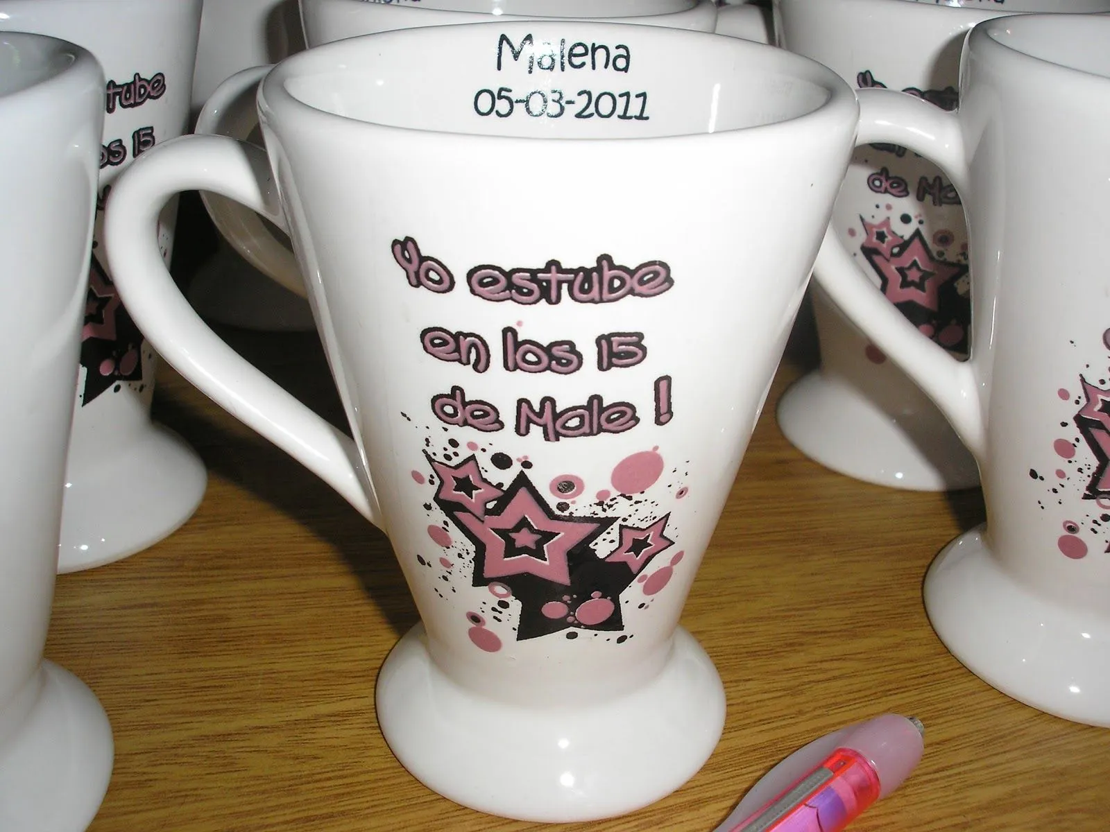  ... , tazas personalizadas para fiestas!!!!!: SOUVENIRS PARA 15 AÑOS