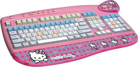 Teclado de Hello Kitty