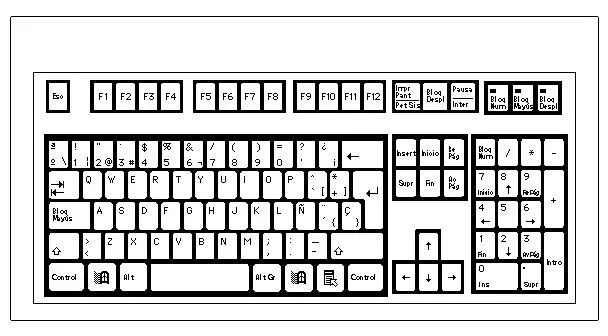 teclado-para-computadora | Informática para Niñ@