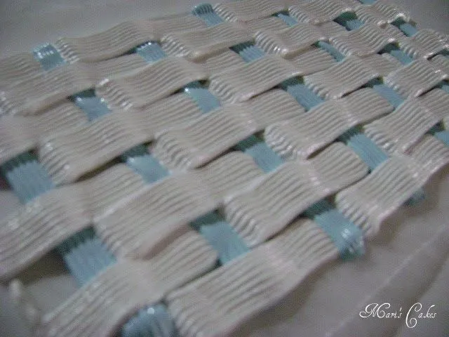 Como Hacer la Técnica de Canasta o Basket Weave en un Bizcocho ...