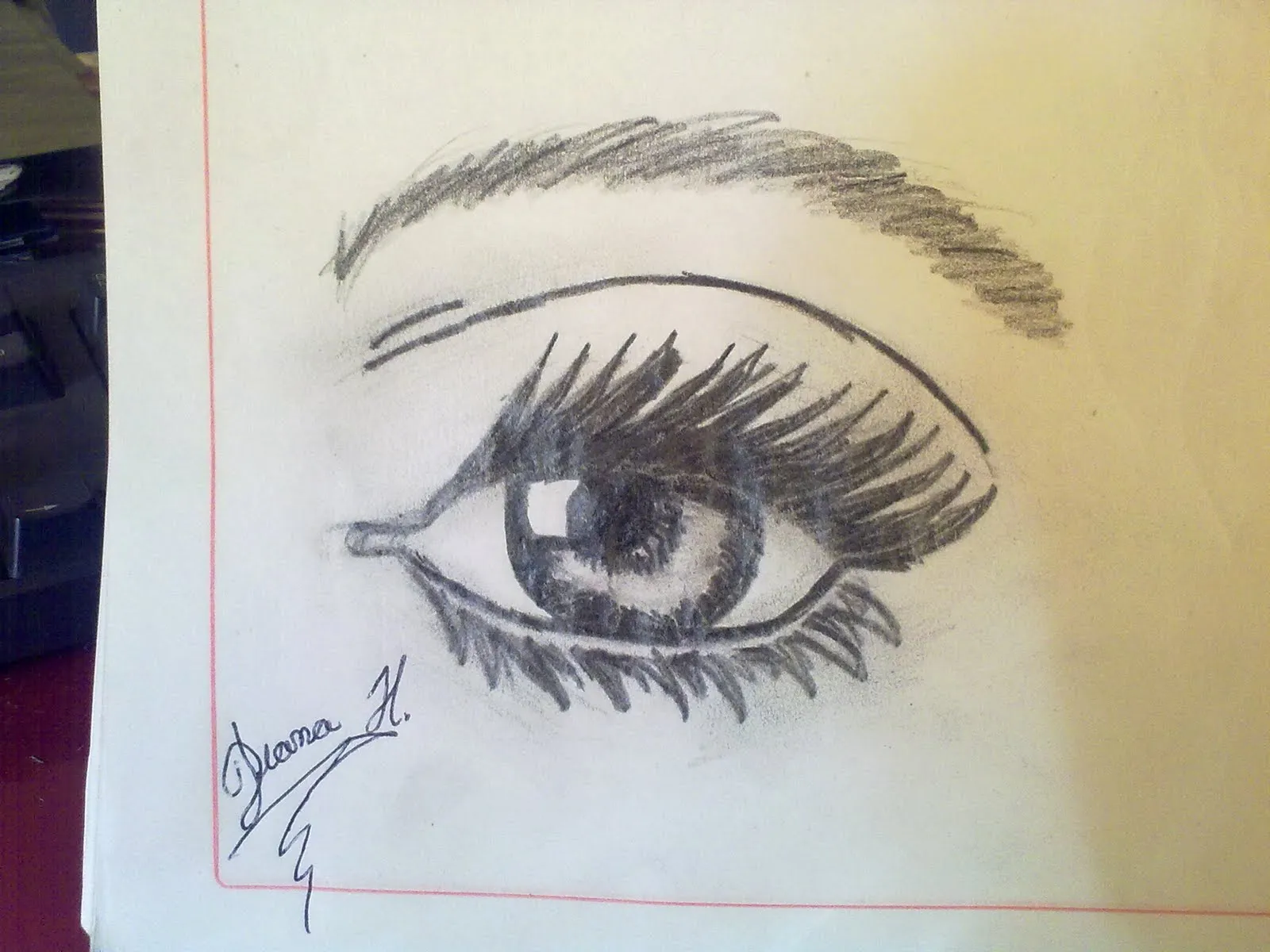 TECNICA DE DIBUJO A LAPIZ DE OJO - RINCON CREATIVO