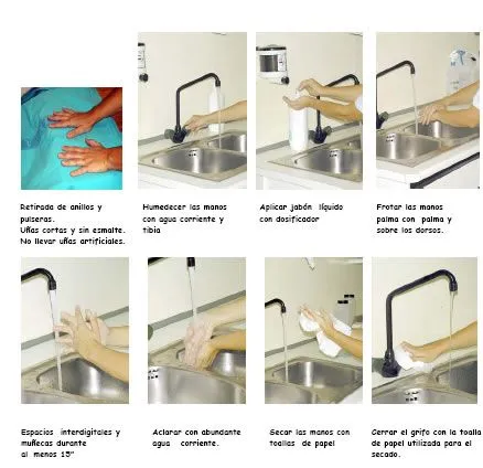 Tecnica De Lavado De Manos Clinico Escuela De Enfermeria ...