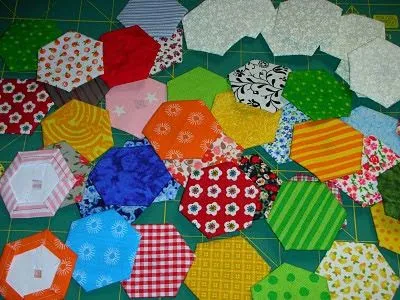 Técnica de Patchwork El Jardín de la Abuela | Portaldelabores.com ...