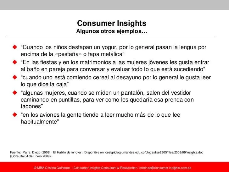 Técnicas y Herramientas para identificar Consumer Insights