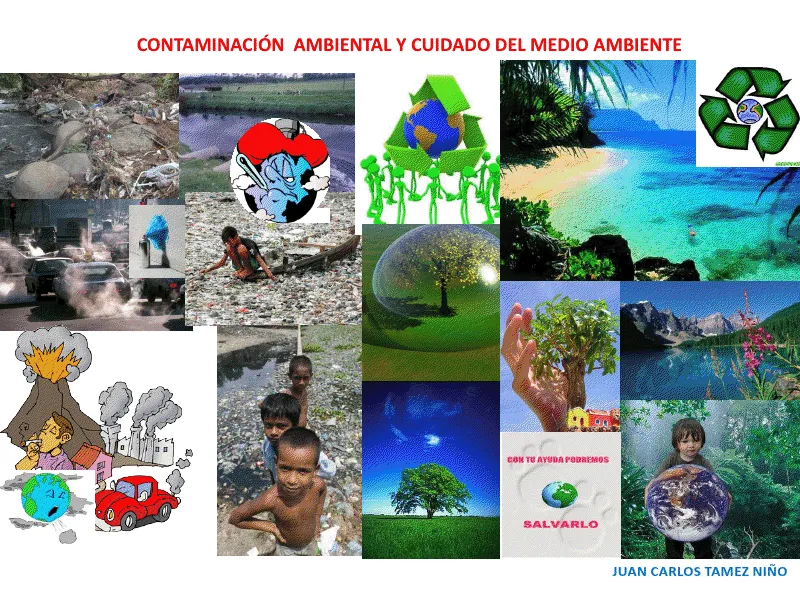 Tecnologia 4D: Tarea de Valores; collage sobre la contaminacion ...