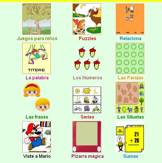 Tecnología e Informática IED Los Tejares: Juegos educativos