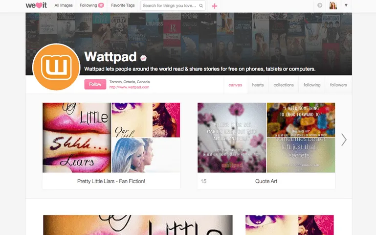 Teen Pinterest' We Heart It Gives Brands Some Love — The Content ...