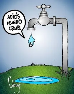 teens saving our planet: Gota a gota el agua se agota!! :(