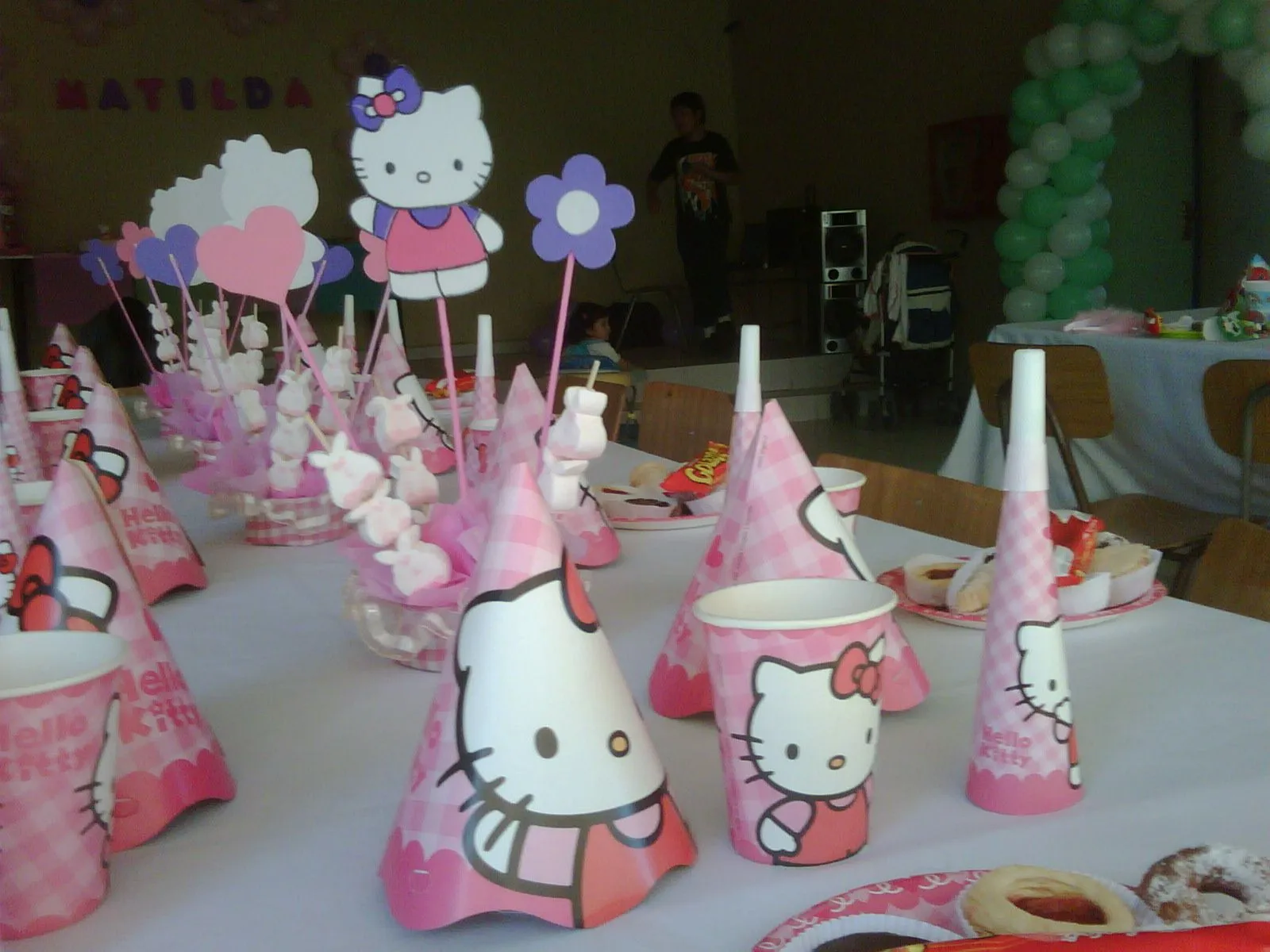 TEJEMANEJE: Ideas para cumpleaños Hello Kitty y Doki