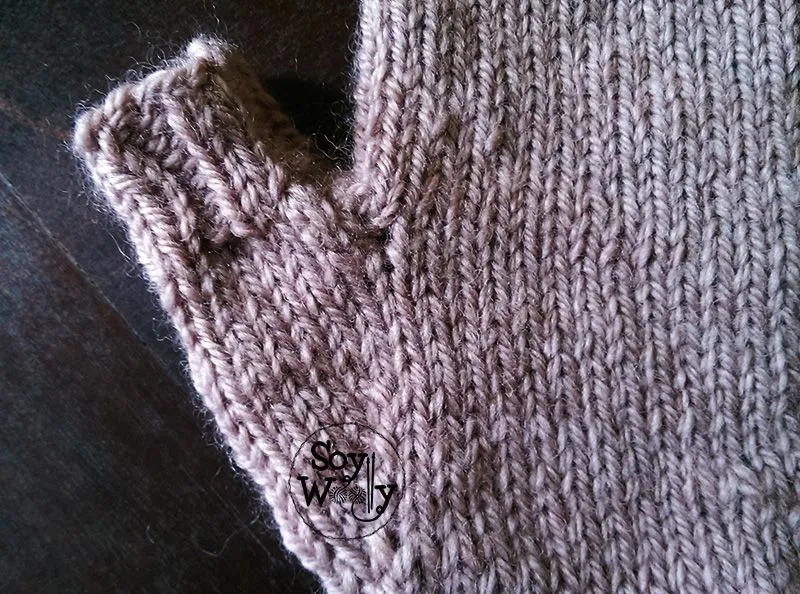 Cómo tejer Guantes sin Dedos con dos agujas/palillos | Soy Woolly