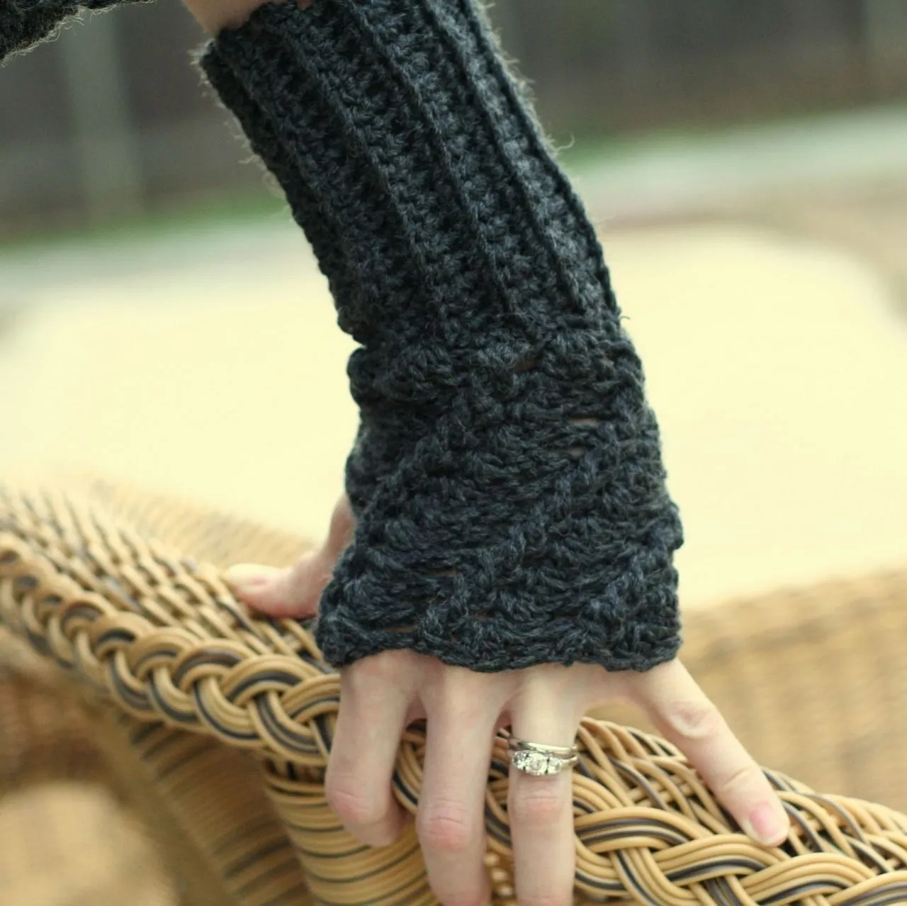 Tutorial Mitones Crochet Fingerless Gloves English Subtitles Pictures