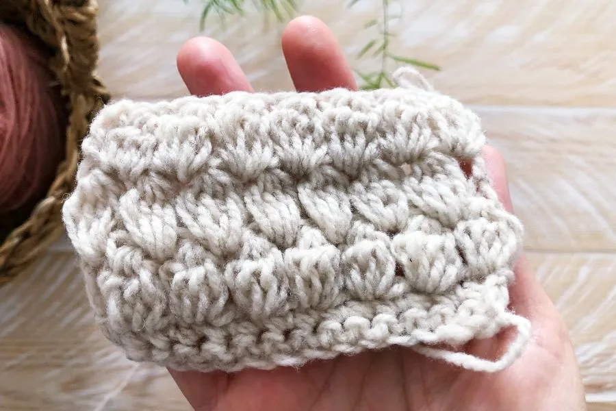 Cómo tejer el punto piña a crochet paso a paso - melonchillo