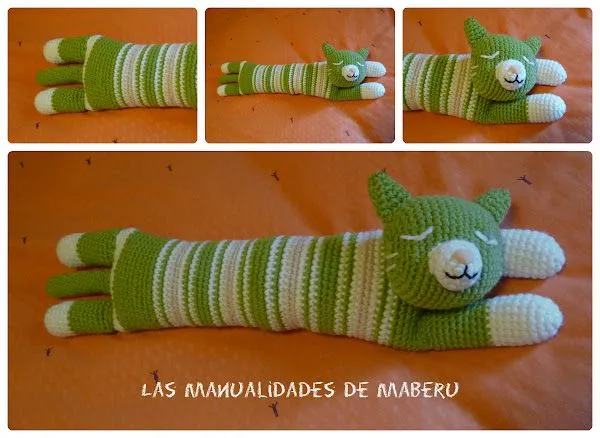 patron gato amigurumi | Aprender manualidades es facilisimo.