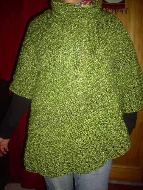 Poncho tejido a crochet | Flickr - Photo Sharing!