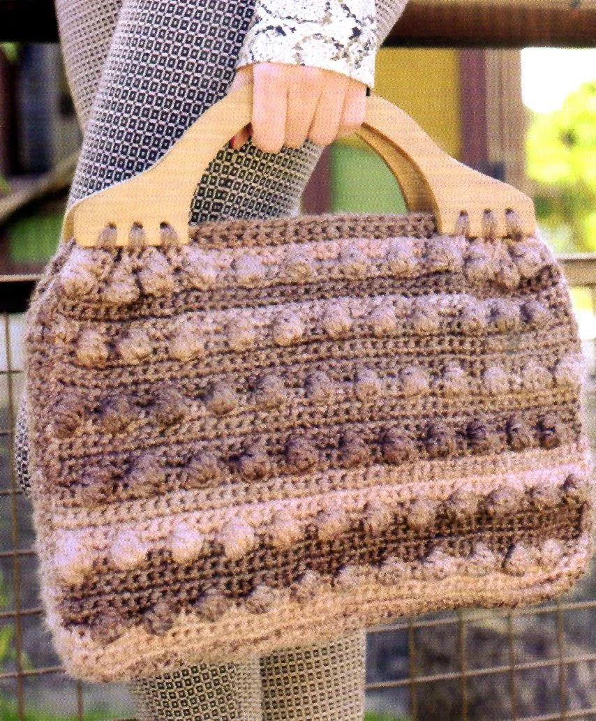 tejidos artesanales en crochet: practica cartera tejida en crochet