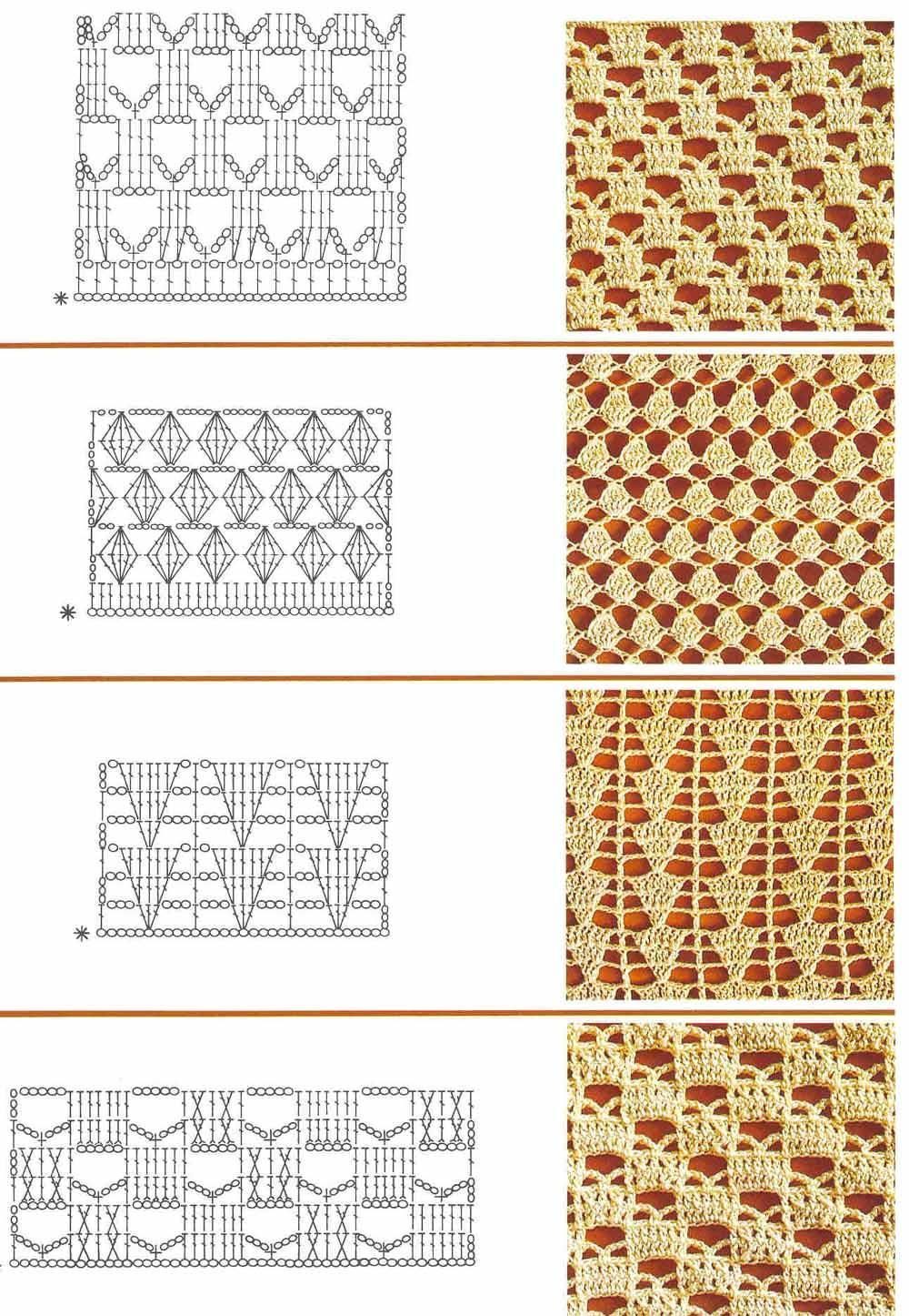 Mis tejidos en crochet y dos agujas (palitos): Patrones en Crochet ...