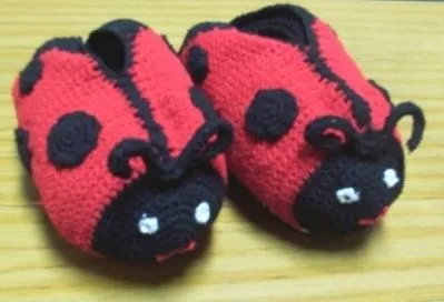 Patrones de pantuflas a crochet - Imagui