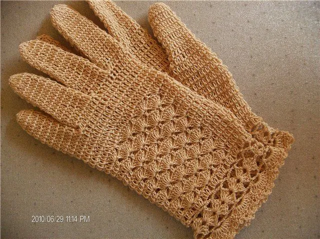 GUANTES A CROCHET | TEJIDOS Y MANUALIDADES DE LA WEB