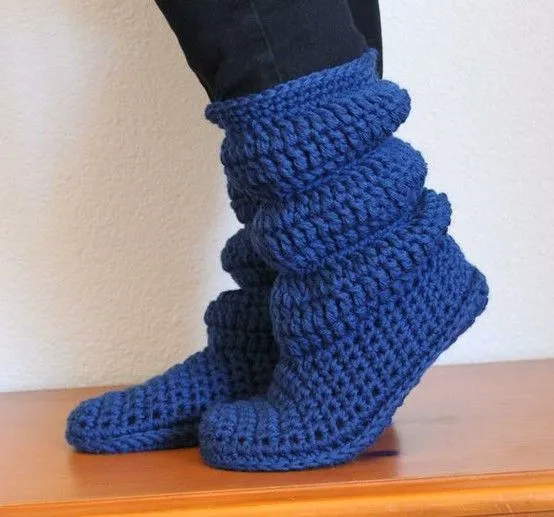 Tejidos Kangél: botas a ganchillo o crochet | Manualidades solo en ...
