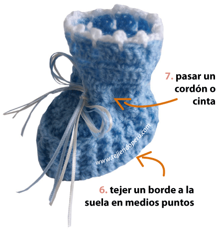 Tutorial: zapatitos tejidos en crochet | Zapatitos para bebés