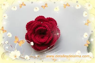 Tejiendo Recuerdos de Ayer y hoy: Rosas a Crochet